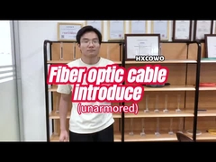 Telekomünikasyon için fiber optik kablo 2-288 çekirdekler dış mekan metal olmayan G652D GYFTY