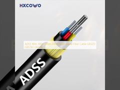 ADSS 80m 100m 120m 200m Açıklıklı Fiber Hava Kablosu G652D G657A1 G657A2