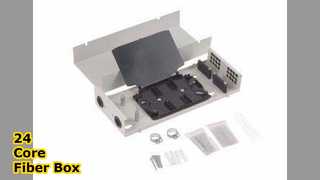 24 Çekirdekli Duvara Monte Fiber Kutu