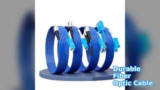 HXCOWO Fiber Optik Yama Kablosu SC UPC Dubleks