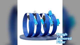 Zırhlı Fiber Optik Yama Kablosu SC UPC E2000