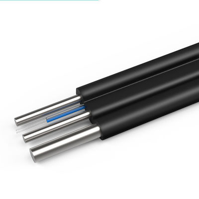 satın al Single Mode Fiber Optic Cable GJYXCH GJYXFCH FTTH Drop Cable for Length Custom Length çevrimiçi üretim