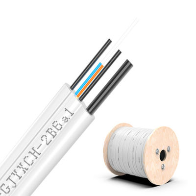 satın al Fiber count 1/2/4 Cores HXCOWO GJYXFCH GJYXCH FTTH Fiber Optic Drop Cable for Outdoor çevrimiçi üretim