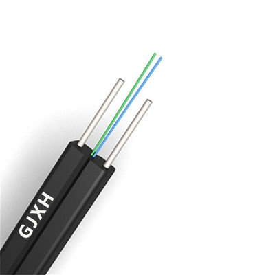 satın al OM1 OM2 OM3 OM4 Indoor Fiber Optic Cable Household GJXH Cable çevrimiçi üretim