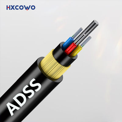 satın al ADSS 80m 100m 120m 200m Açıklıklı Fiber Hava Kablosu G652D G657A1 G657A2 Çevrimiçi üretim