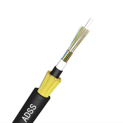 satın al ADSS 24 Çekirdekli Yüksek Gerilim Telli Çift Kılıflı Fiber Optik Kablo Çevrimiçi üretim