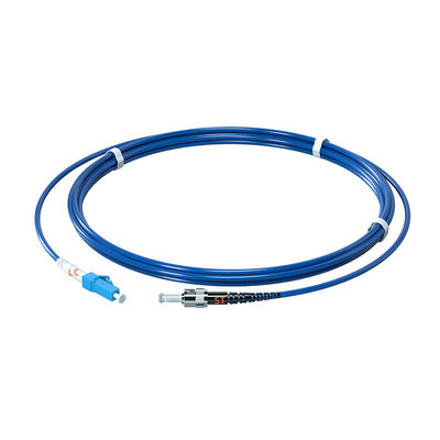 satın al SM LC/UPC to ST/UPC Simplex Armored Fiber Optic Patch Cord Easy and Quick Installation çevrimiçi üretim