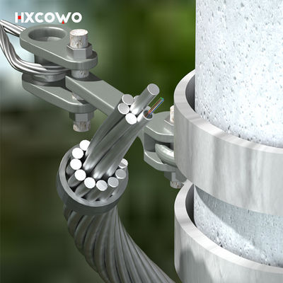 satın al OPGW High Voltage Flame Retardant Cable 48 Core Single Mode With Lightning Protection çevrimiçi üretim