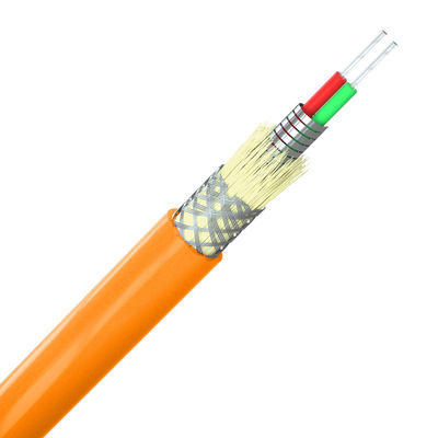 satın al Toplu Spiral Kapalı Dış Kapalı Zırhlı Fiber Özel Taktiksel Multimode Fiber Çevrimiçi üretim