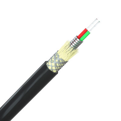 satın al Customized Color HXCOWO Spiral Steel Tube Indoor Outdoor Armored Fiber Cable çevrimiçi üretim