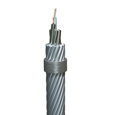 satın al HXCOWO Composite Fiber Optic Cable 2-288Core OPGW Outdoor Aerial Ground Wire çevrimiçi üretim