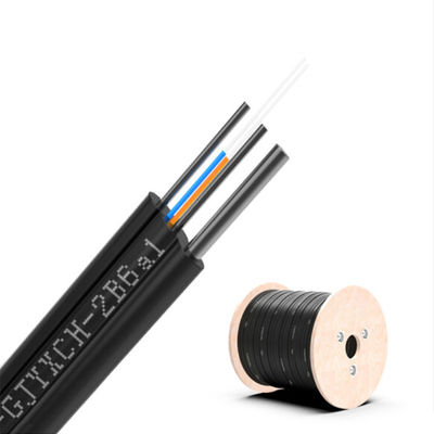 satın al Number of Conductors ≥ 10 FTTH 2 Core Fiber Optic Drop Cable 1km GJYXCH with Custom Length çevrimiçi üretim