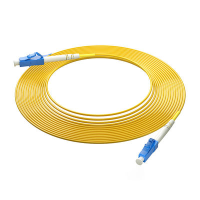 satın al Customized Lengths LC-LC APC/UPC Single Mode Simplex Armored Fiber Optic Cable Patch çevrimiçi üretim