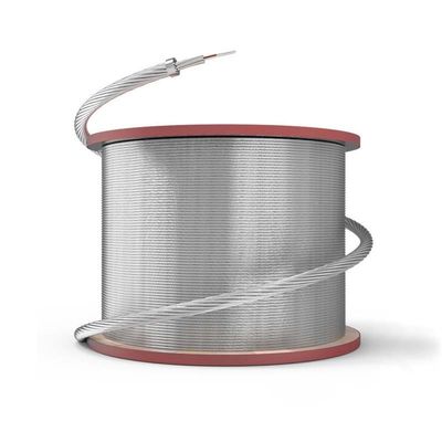 satın al Overhead Ground OPGW HXCOWO 12 16 24 32 36 48 Core Power Fiber Optic Cable çevrimiçi üretim