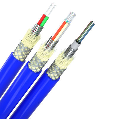 satın al OM1 OM2 OM3 Çok Modlu Zırhlı Fiber Optik Kablo Toz Geçirmezlik Fonksiyonu Çevrimiçi üretim