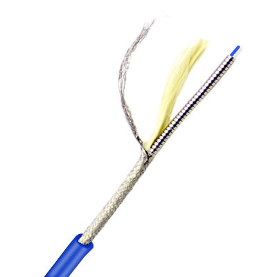 satın al GJFJKV SM / MM Armored Optical Fiber PVC Jacket Fibre Optic Cable Armoured çevrimiçi üretim