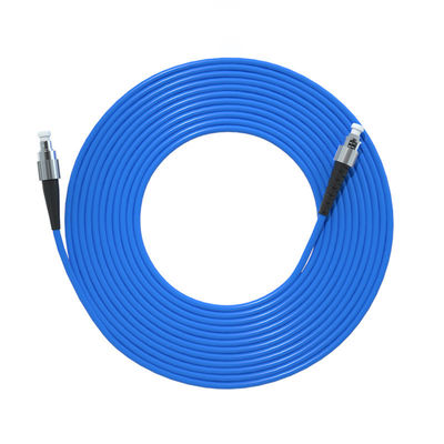 satın al 3M FC ST Simplex Single Mode Armored Fiber Optic Cable with Customized Lengths and 2 çevrimiçi üretim