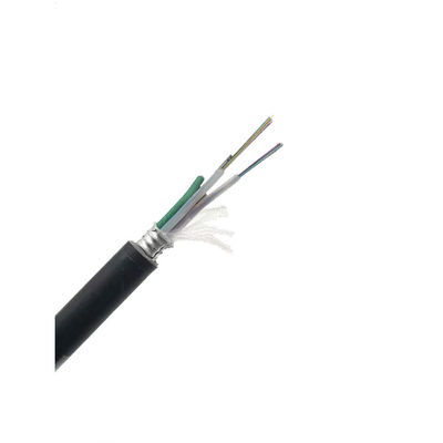 satın al LSZH Kemirgenlere Karşı Fotoelektrik Kompozit Kablo SM 24C G652D PE Dışarıdaki ADSS Optik Kablo Çevrimiçi üretim