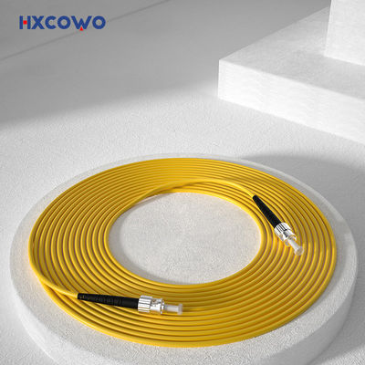 satın al G652D Single Mode Armored Fiber Optic Cable Patch for 850nm/1310nm/1550nm by HXCOWO çevrimiçi üretim