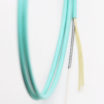 satın al Flexible Spiral Steel Tube Armored Anti Rat Bite Fiber Optic Cable with Custom Length çevrimiçi üretim