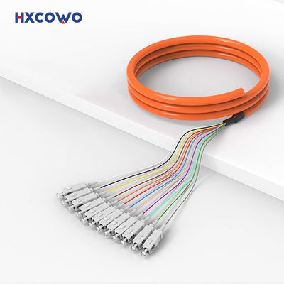 satın al Turuncu Telekomünikasyon Fiber Optik Pigtail SC APC OM1 OM2 OM3 FTTH CATV Çevrimiçi üretim