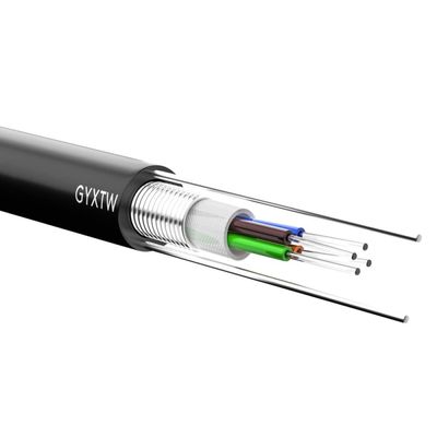 satın al GYXTW Outdoor Aerial Armoured Fiber Optical Cable Prices for Buried Pipelines 12 Core çevrimiçi üretim