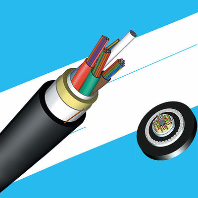 satın al 12 24 Çevre hava kurulumları için çekirdek ADSS OFC Metal olmayan SM Fiber Optic Kablo Çevrimiçi üretim