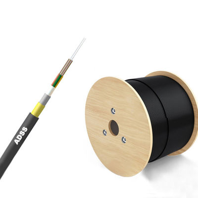 satın al Yüksek Hızlı Veri İletimi için Siyah ADSS Fiber Optik Kablo Çoklu Mod Çevrimiçi üretim