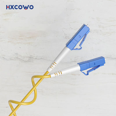 satın al SM/MM/OM3 G657A2 Armored Fiber Optic Patch Cord FTTH Indoor Simplex LC-LC çevrimiçi üretim