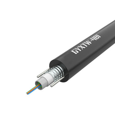 satın al 4 6 8 10 12 Core GYXTW Armoured Fiber Optic Cable for Network Data Signal Transmission çevrimiçi üretim