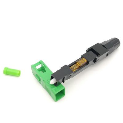 satın al High Return Loss Fiber Optic Quick Connector FTTH FTTB FTTx Data Center SC/FC/LC UPC APC PC çevrimiçi üretim