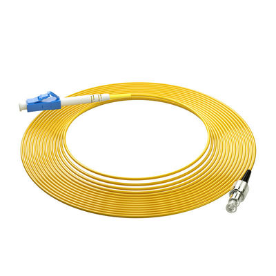 satın al 2 LC/UPC-FC 2.0mm OS2 Single Mode Coupler Fiber Optic Cable Patch in Customized Colors çevrimiçi üretim