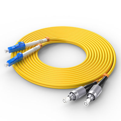 satın al FTTX HXCOWO LC FC Duplex OM3 OM4 Jumper 50/125um Multimode Fiber Optic Cable Patch çevrimiçi üretim