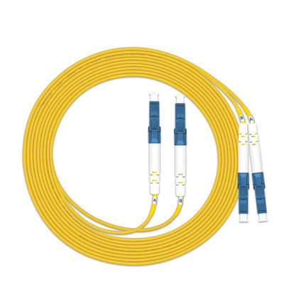satın al MM OM3 2mm/3mm Duplex LC/UPC Fiber Optic Cable Patch for Customized Colors Benefit çevrimiçi üretim