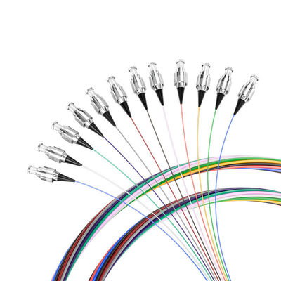 satın al G657 12Color 0.9mm 1.5M FTTX için Fiber Optic Pigtail Dalga boyu 850nm/1310nm/1550nm Çevrimiçi üretim