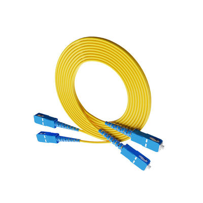satın al HXCOWO SC UPC Multimode 3.0mm Duplex Fiber Optic Cable Patch in Ordinary Armored Types çevrimiçi üretim