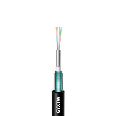 satın al HXCOWO GYXTW 4 6 8 Cores Singlemode Outdoor Duct Armoured Fiber Optic Cable for Data Transfer çevrimiçi üretim