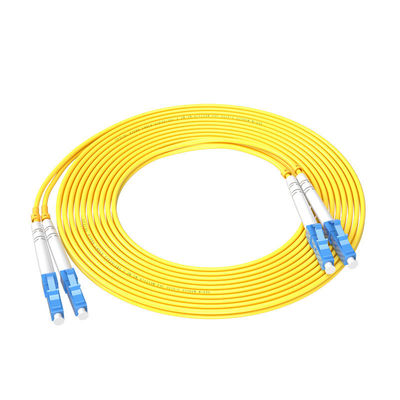 satın al Sıradan Fiber Kablo Patch 3m LC-LC 2core 3.0mm by HXCOWO Dalga boyu 850nm/1310nm/1550nm Çevrimiçi üretim