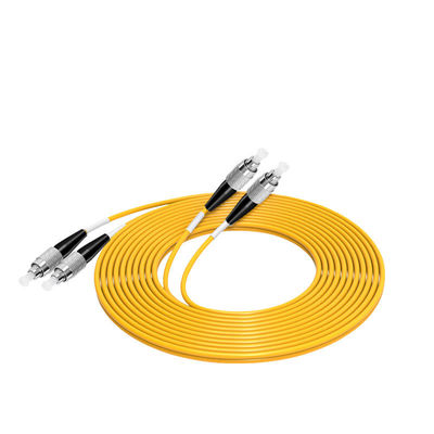 satın al 3.5m 3m FC-FC Duplex Fiber Optic Cable Patch for HXCOWO OM1 OM2 OM3 50/125 PVC LSZH çevrimiçi üretim