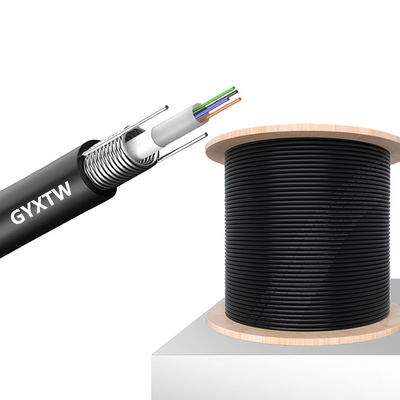satın al 24 Core Single Mode Outdoor GYXTW Armoured Fiber Optic Cable for Telecom Comunication çevrimiçi üretim