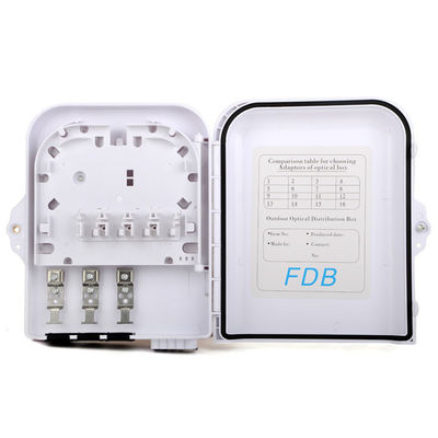 satın al ABS 4Core 8Core 12Core 24Core 48Core Fiber Optic Splitter Terminal Box 12 Month çevrimiçi üretim