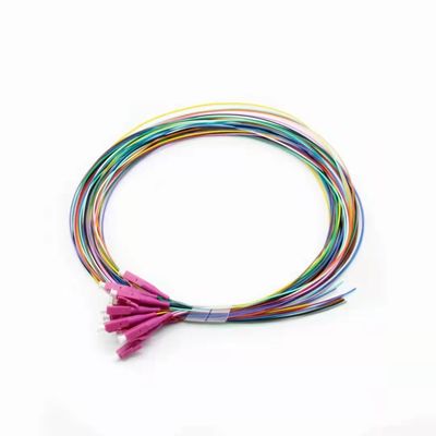 satın al 12 çekirdek LC UPC Fiber Optic Pigtail Multimode G657A1 FTTH Pigtail Ağ bağlantıları için Çevrimiçi üretim