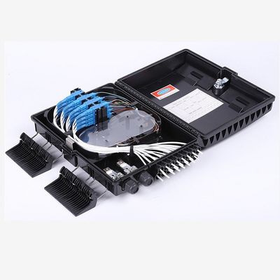 satın al 18 Ports Outdoor Fiber Distribution Box Customized Splicing IP65 Ftth Outdoor Box çevrimiçi üretim