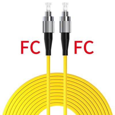 satın al Single Multi Mode Fiber Fusion 2.0mm FC FC Fiber Optic Cable Patch from HXCOWO Supply çevrimiçi üretim