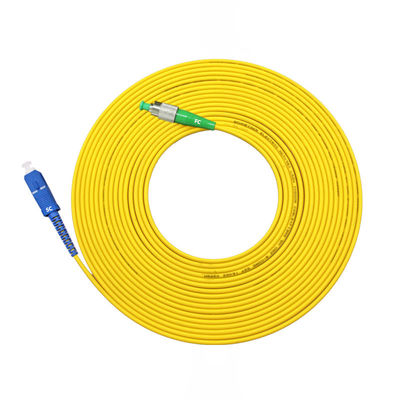 satın al Upgrade Your Network with HXCOWO Armored Fiber Optic Cable Patch Prevent Rat Bites çevrimiçi üretim