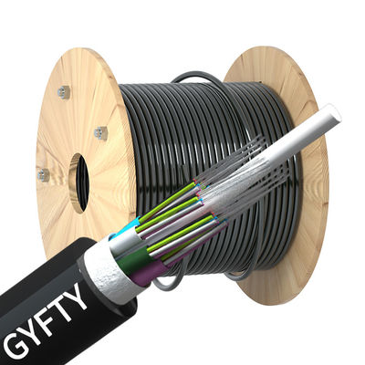 satın al Fiber Optic Cable for Telecom Communication 2-288 Cores Outdoor Non Metal G652D GYFTY çevrimiçi üretim
