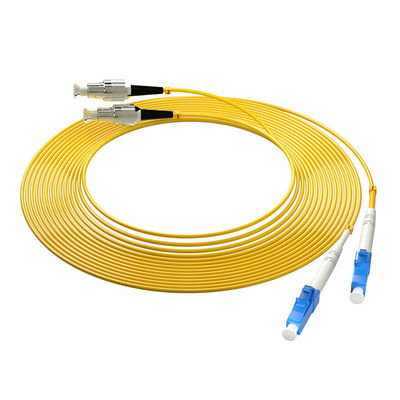 satın al SC LC FC ST Multimode OM1 62.5/125um PVC LSZH Jacket Armored Fiber Optic Cable Patch çevrimiçi üretim
