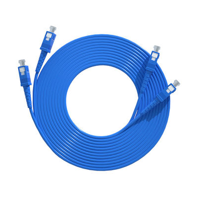 satın al HXCOWO 2 SC-SC UPC Duplex Armored Fiber Optic Cable Patch for Communication Equipment çevrimiçi üretim