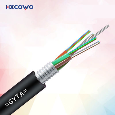 satın al Customized Color GYTA Armored Fiber Optic Cable for Stranded Loose Tube Communication çevrimiçi üretim