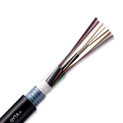 satın al OEM ODM Single Mode Armored Fiber Cable HXCOWO 6 8 12 24 Core çevrimiçi üretim